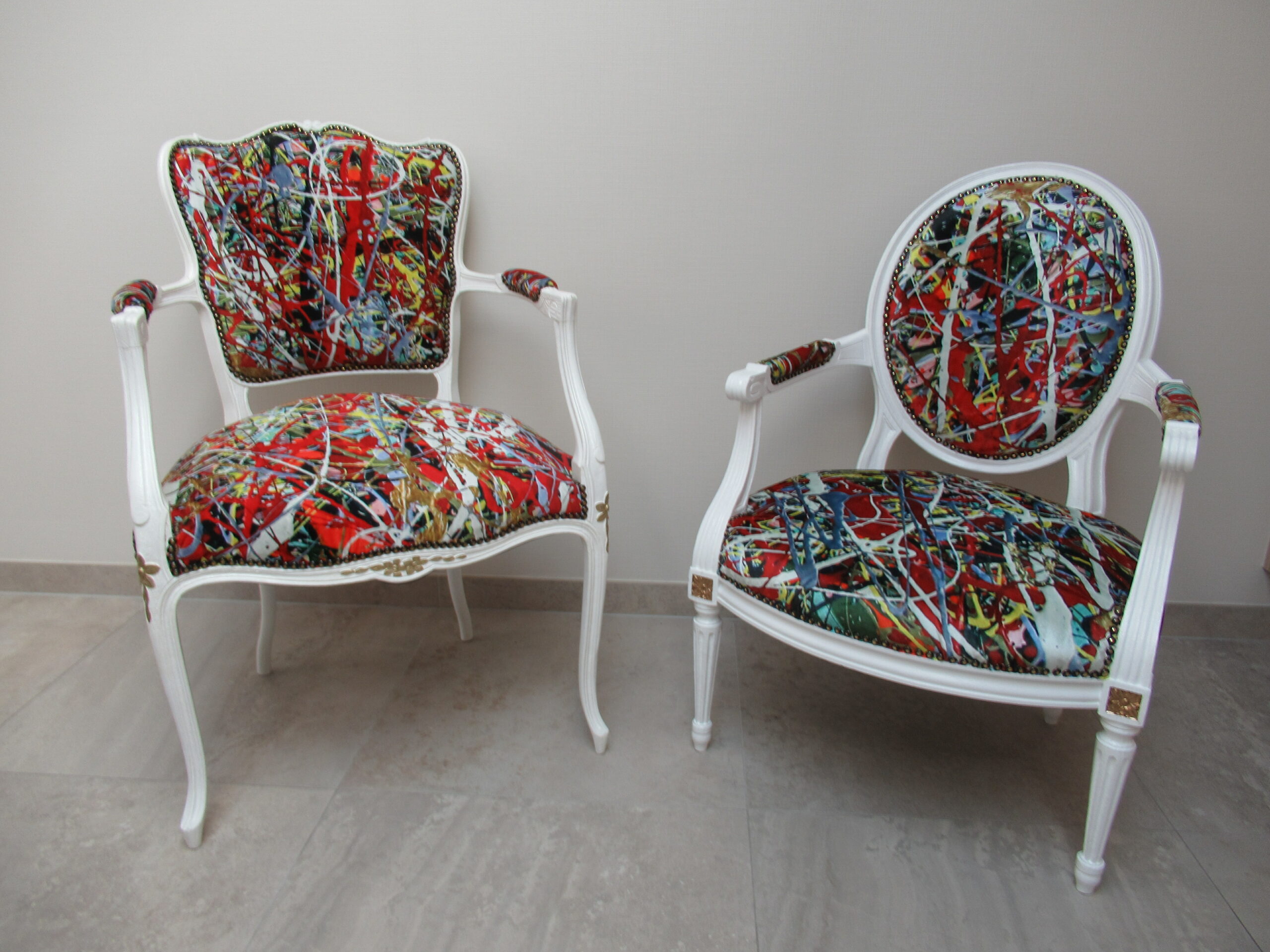Art Chair nr 2 and nr 7