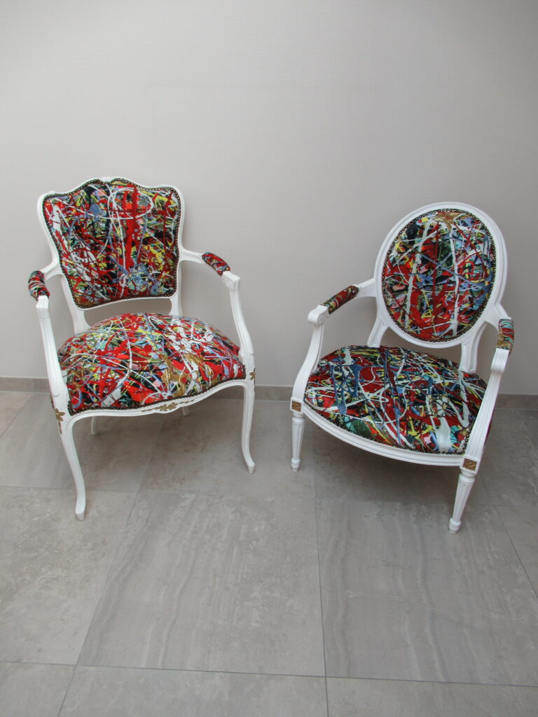 Art Chair nr 2 and nr 7